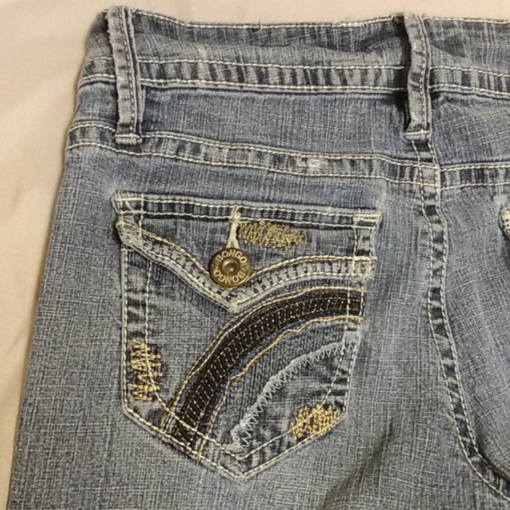 Bongo Boot Cut Stretchy Jeans - Size 5 - Picture 7 of 10